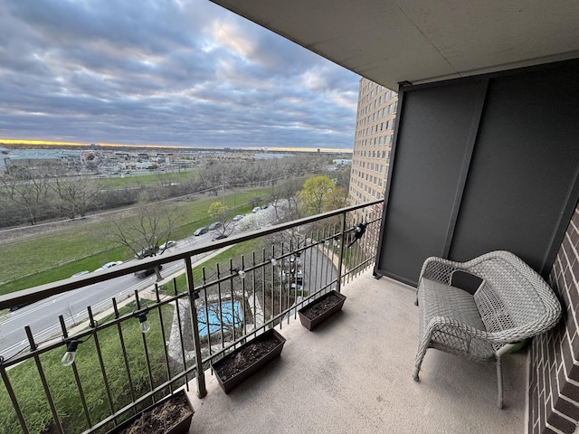 7033 N Kedzie Ave Unit 904, Chicago, IL 60645 - balcony with view of pool area