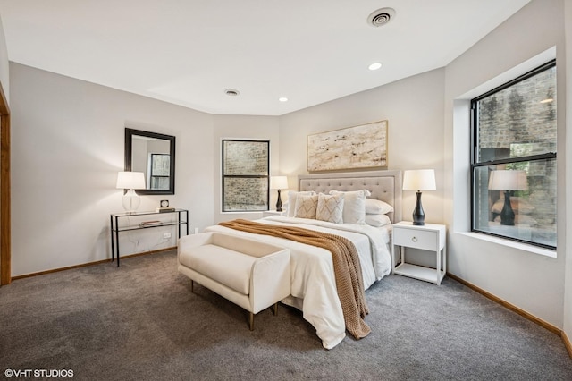 5055 N Sheridan Rd Unit 3N, Chicago, IL 60640 - bedroom with carpet flooring and recessed lighting
