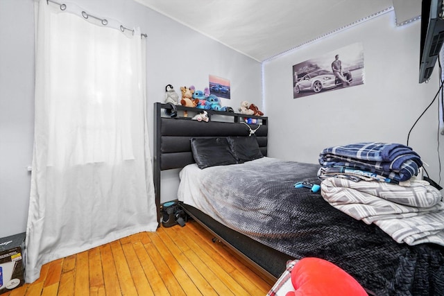 5512 W Wrightwood Ave, Chicago, IL 60639 - bedroom featuring wood-type flooring