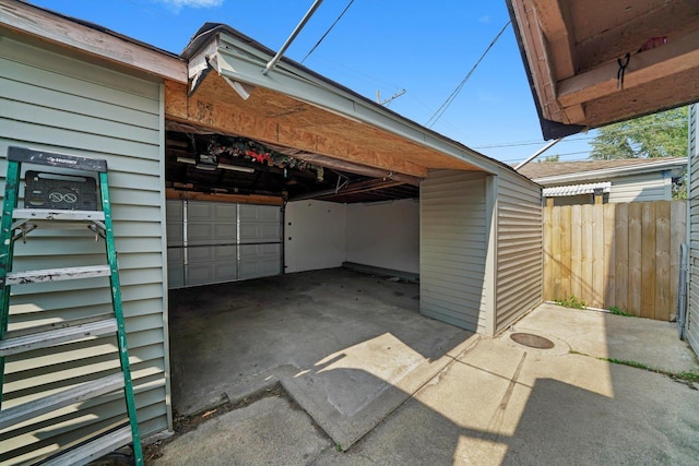 5512 W Wrightwood Ave, Chicago, IL 60639 - view of garage