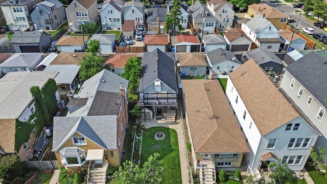 5512 W Wrightwood Ave, Chicago, IL 60639 - aerial view of residential area