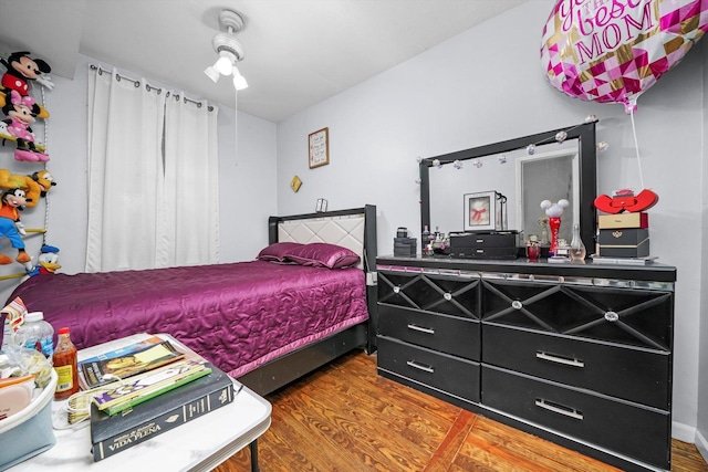 5512 W Wrightwood Ave, Chicago, IL 60639 - bedroom featuring wood finished floors