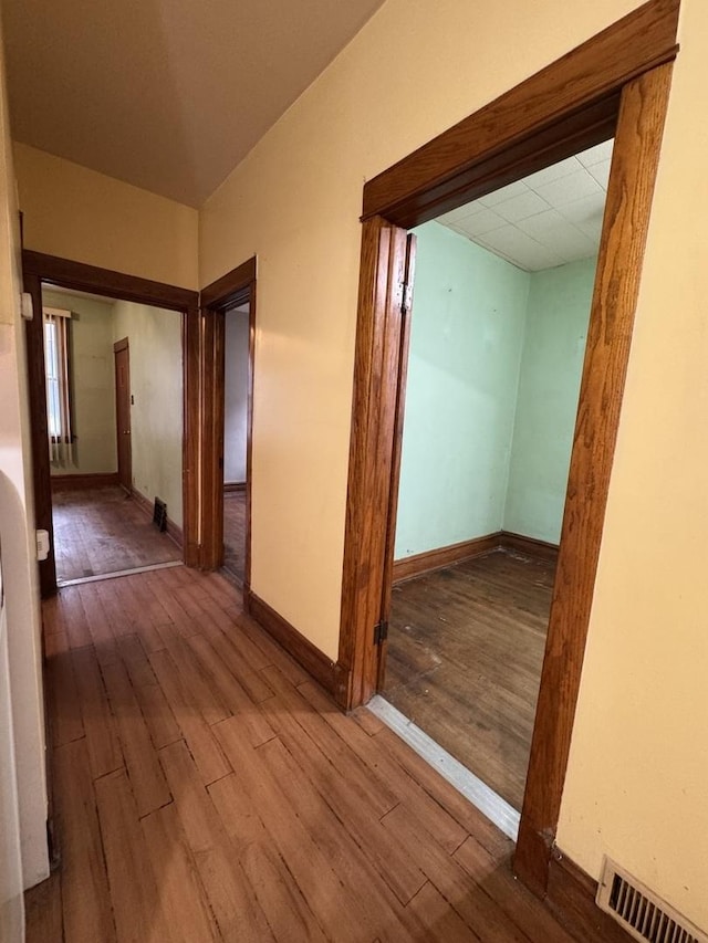 2439 S 57th Ave, Cicero, IL 60804 - corridor featuring wood finished floors and baseboards
