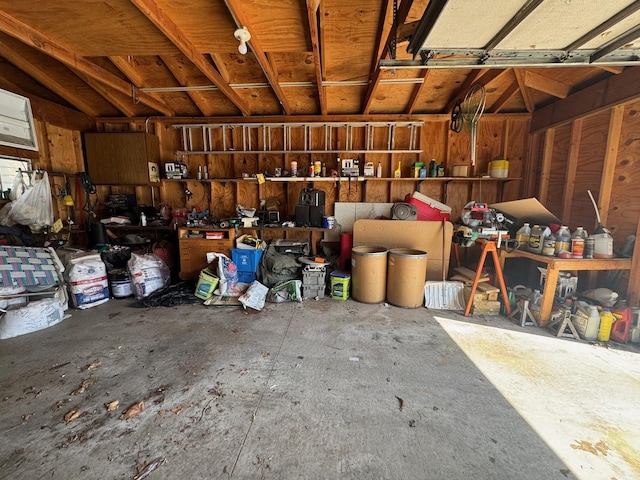 2439 S 57th Ave, Cicero, IL 60804 - garage with a workshop area