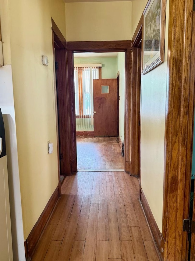 2439 S 57th Ave, Cicero, IL 60804 - corridor featuring hardwood / wood-style floors
