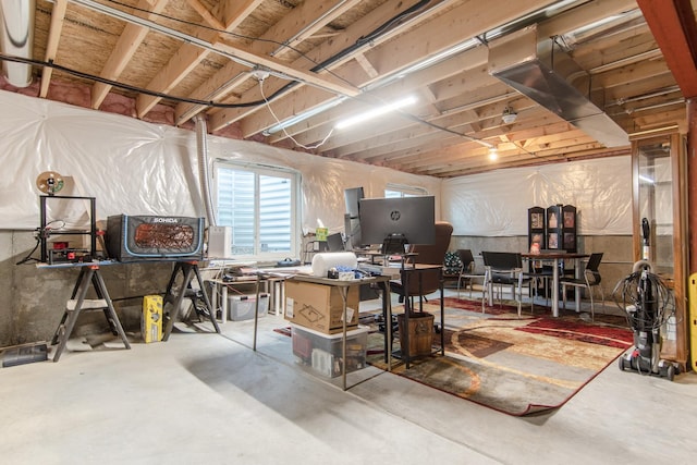 1806 Peyton Ter, Shorewood, IL 60404 - view of basement