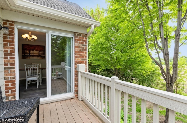 3330 Cameron Dr Unit 17-1, Elgin, IL 60124 - view of wooden deck