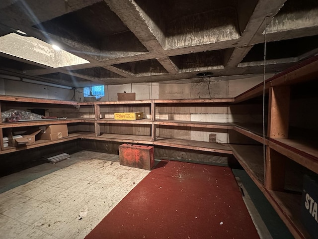 view of storage