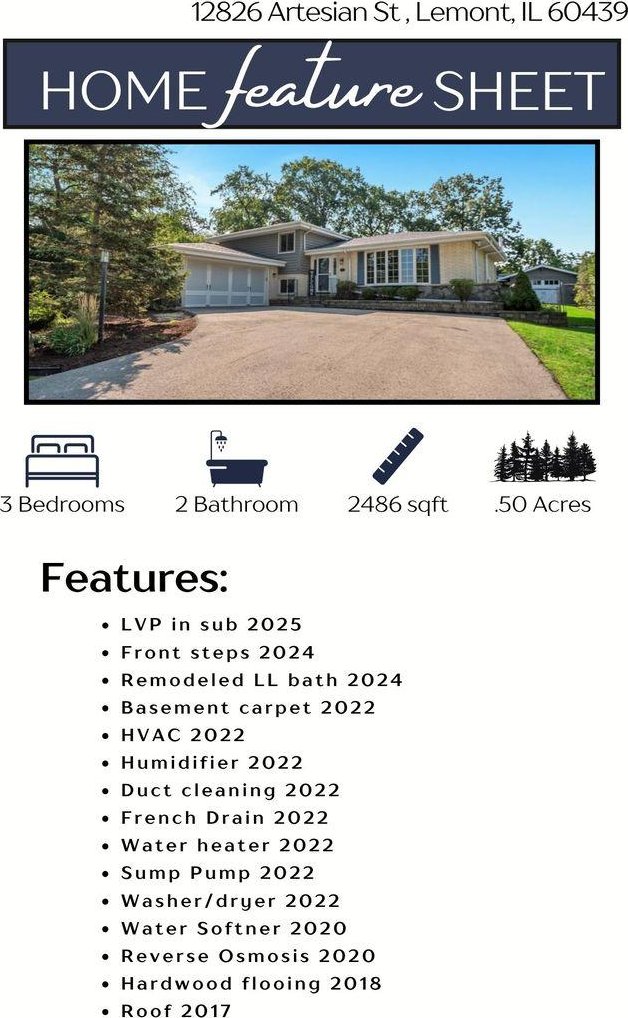 12826 Artesian St, Lemont, IL 60439 - view of miscellaneous property collateral