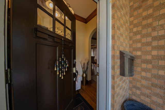 view of exterior entry