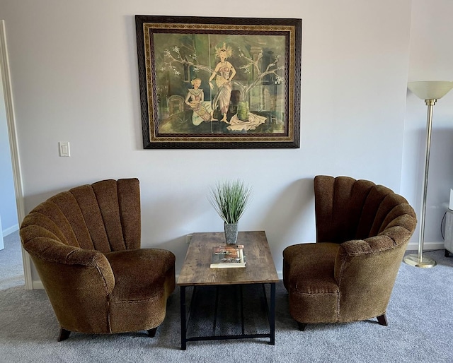 21148 W Cypress Ln, Plainfield, IL 60544 - living area with carpet and baseboards