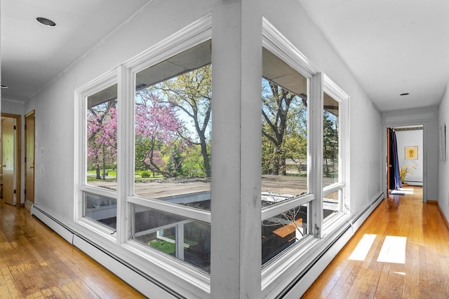 1N341 Indian Knoll Rd, West Chicago, IL 60185 - detailed view of wood finished floors and baseboard heating