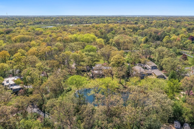 1N341 Indian Knoll Rd, West Chicago, IL 60185 - bird's eye view of a heavily wooded area