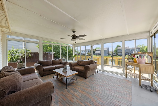 5306 Whisper Meadow Ct, Plainfield, IL 60586 - sunroom with a water view and a residential view