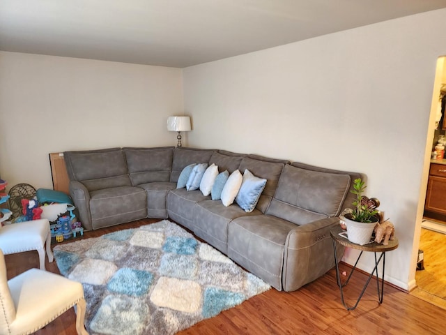 319 Serena Dr, Chicago Heights, IL 60411 - living area featuring wood finished floors
