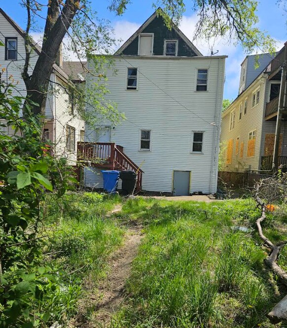 6550 S Stewart Ave, Chicago, IL 60621 - view of rear view of property