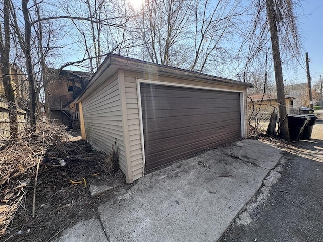 8020 S Colfax Ave, Chicago, IL 60617 - view of detached garage