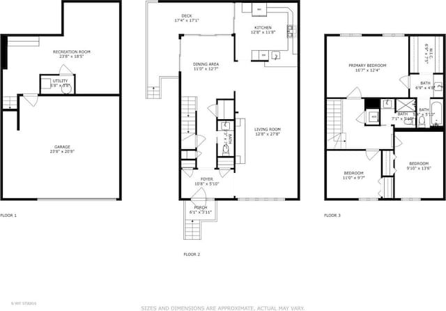 921 Harlem Ave Unit 1, Glenview, IL 60025 - floor plan / room layout