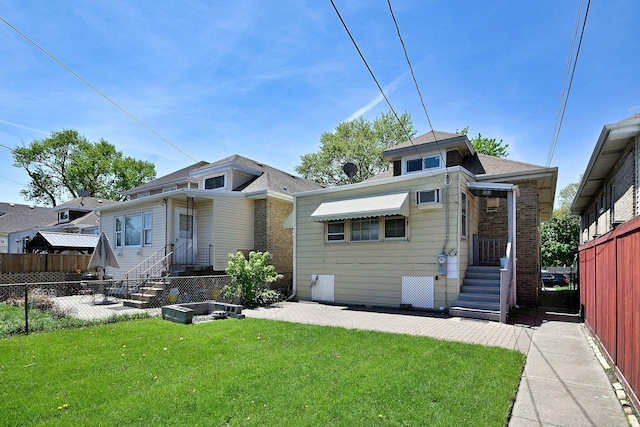 view of back of property