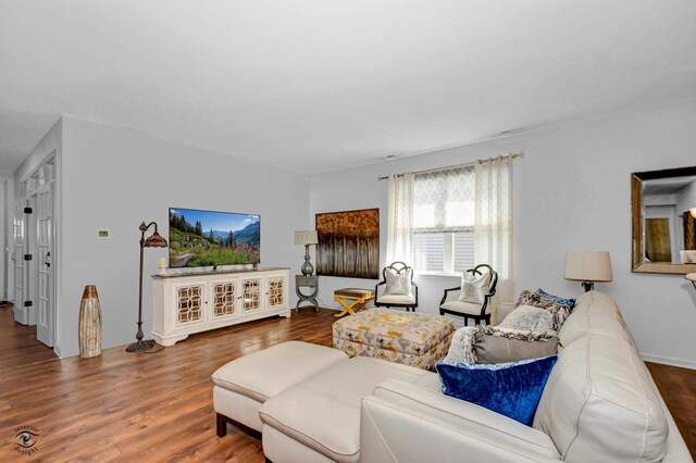 6359 Doral Dr, Gurnee, IL 60031 - living area with wood finished floors