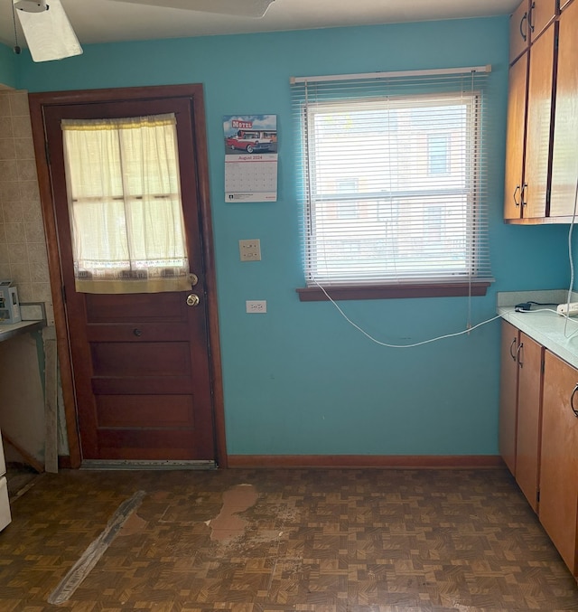 3410 Calwagner St, Franklin Park, IL 60131 - doorway to outside featuring baseboards