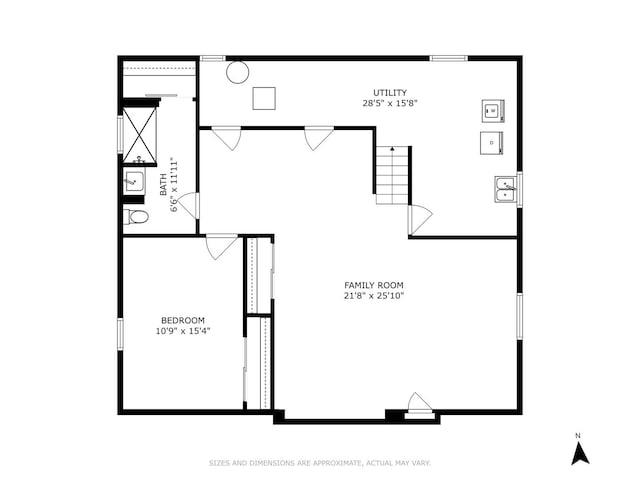6956 Seward St, Niles, IL 60714 - property floor plan