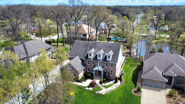 242 Hampshire Ct, New Lenox, IL 60451 - aerial perspective of suburban area