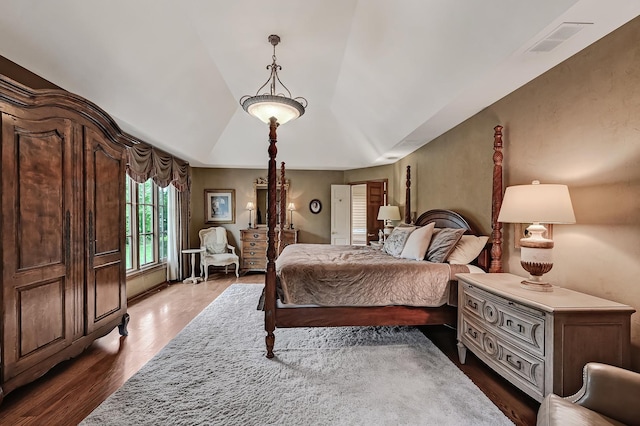 2 Hampton Ct, Burr Ridge, IL 60527 - bedroom with dark wood-type flooring