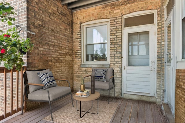 6205 N Oakley St Unit 3, Chicago, IL 60659 - view of wooden terrace