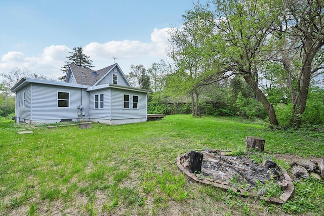 28549 W High Rd, Ingleside, IL 60041 - back of property with a yard