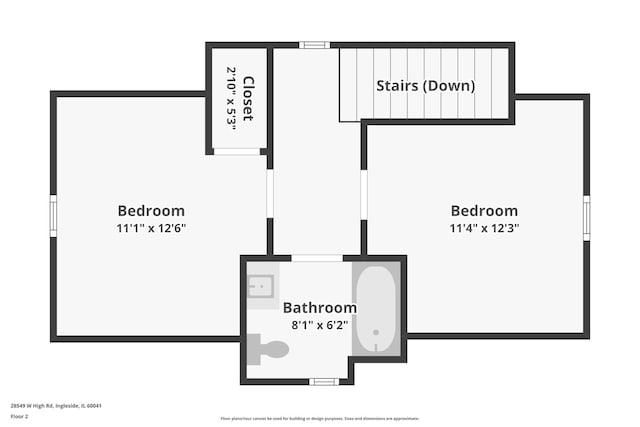 28549 W High Rd, Ingleside, IL 60041 - room layout