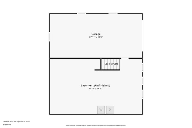 28549 W High Rd, Ingleside, IL 60041 - floor plan / room layout