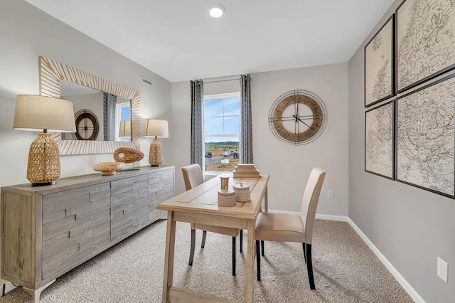 5010 Linden Rd, Mount Pleasant, WI 53403 - home office with light carpet and baseboards