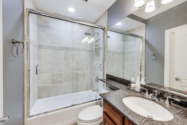 3506 N Southport Ave Unit 1N, Chicago, IL 60657 - full bath featuring toilet, enclosed tub / shower combo, and vanity