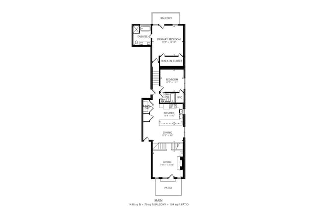 3506 N Southport Ave Unit 1N, Chicago, IL 60657 - room layout