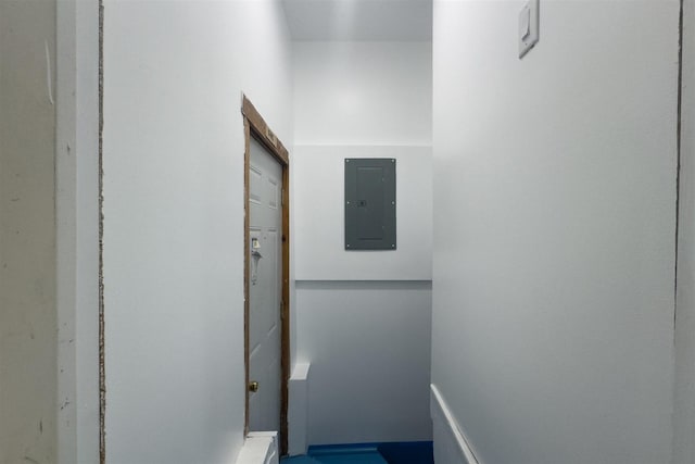 303 S Main St, Flanagan, IL 61740 - hall with electric panel