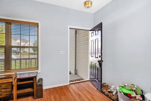 1604 Heritage Pointe Ct, Plainfield, IL 60586 - entryway with wood finished floors and baseboards
