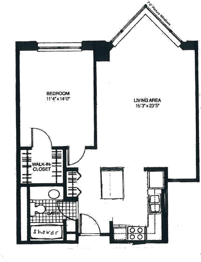 floor plan / room layout