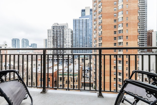 21 W Chestnut St Unit 907, Chicago, IL 60610 - balcony featuring a city view