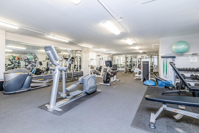 21 W Chestnut St Unit 907, Chicago, IL 60610 - view of gym