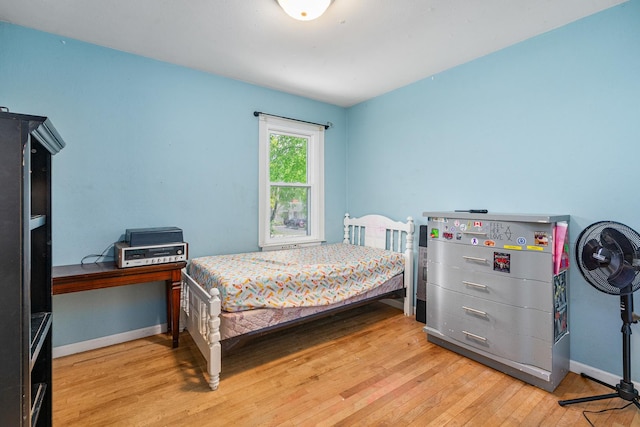 22614 S Joseph Ave, Channahon, IL 60410 - bedroom featuring light wood-style flooring and baseboards