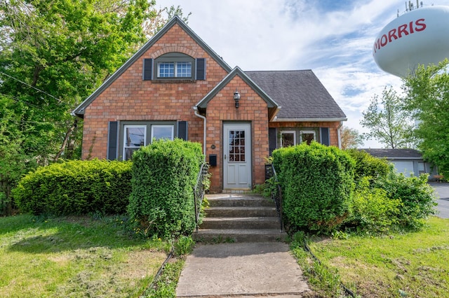 107 E Front St, Mount Morris, IL 61054 - view of front of property featuring a shingled roof