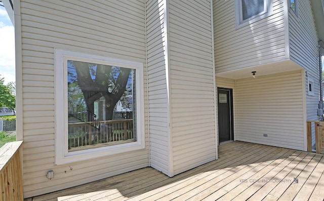 1401 N Park Dr, Round Lake Beach, IL 60073 - view of wooden terrace