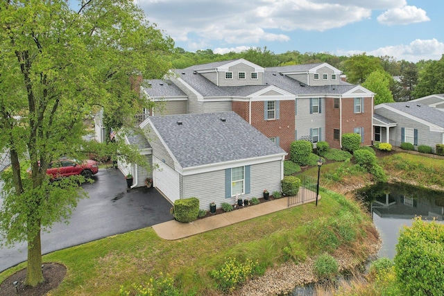 8421 Canary Grass Ln Unit 8421, Fox Lake, IL 60020 - view from above of property