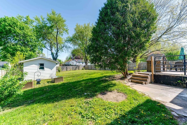 view of yard