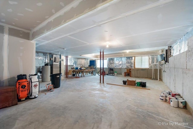 3879 Seigle Dr, Elgin, IL 60124 - garage with gas water heater