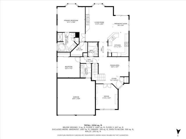 3879 Seigle Dr, Elgin, IL 60124 - home floor plan