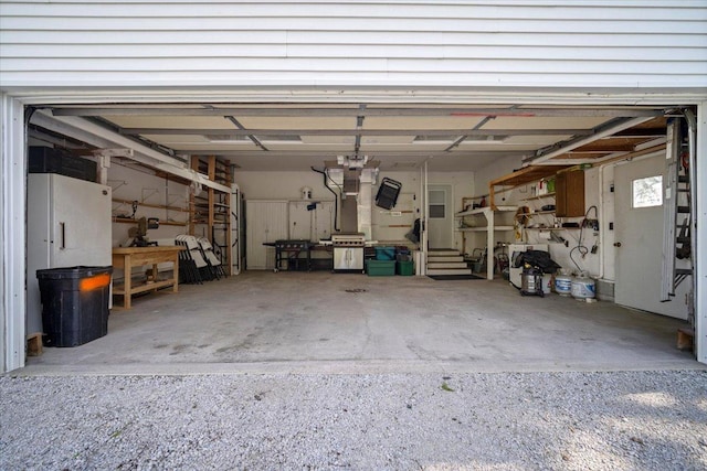 475 E Clay St, El Paso, IL 61738 - view of garage