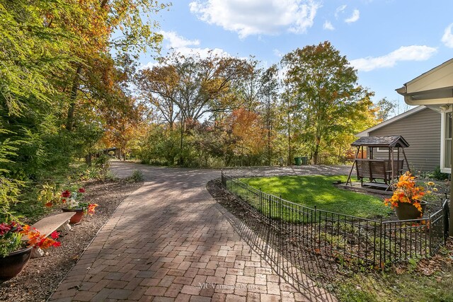 14530 136th St, Lemont, IL 60439 - view of yard
