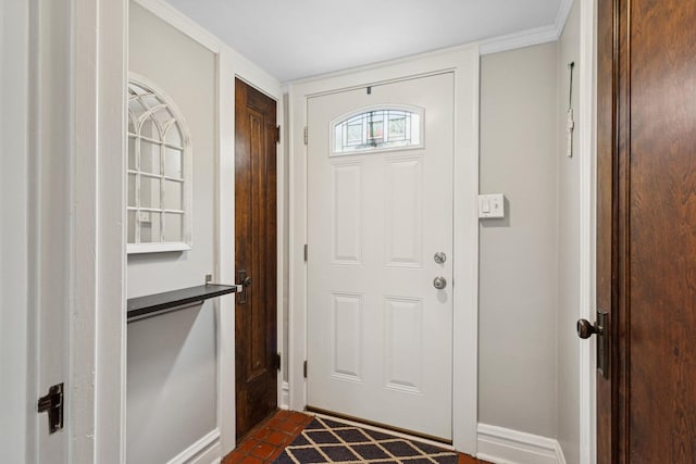 225 N Knight Ave, Park Ridge, IL 60068 - entrance foyer with baseboards